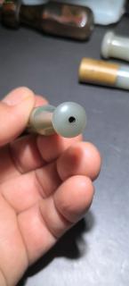 清代精品和田玉烟嘴